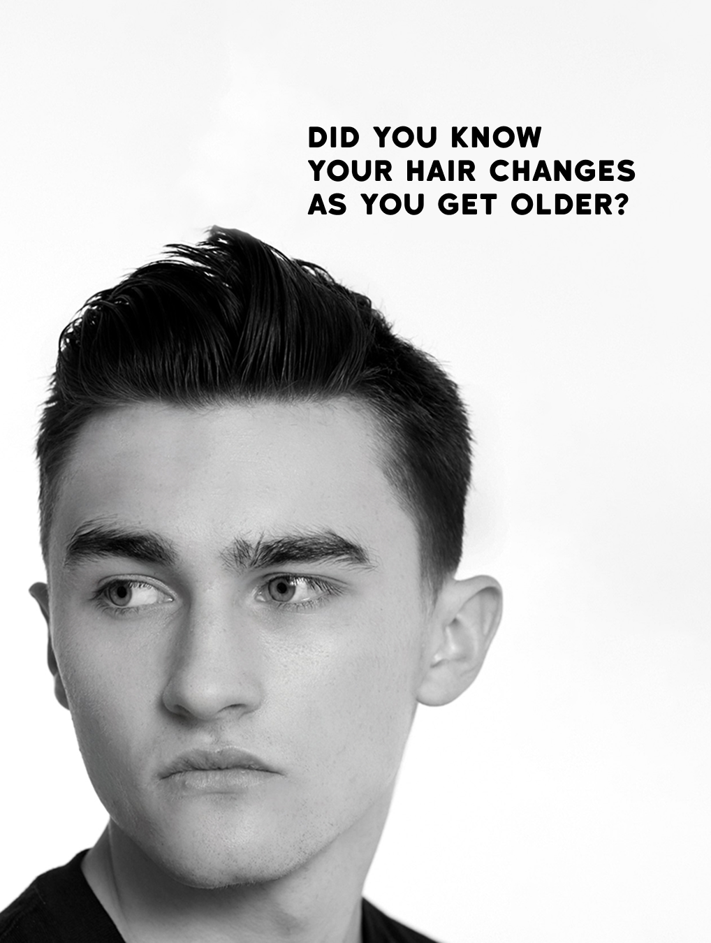 Did you know your hair changes as you get older?