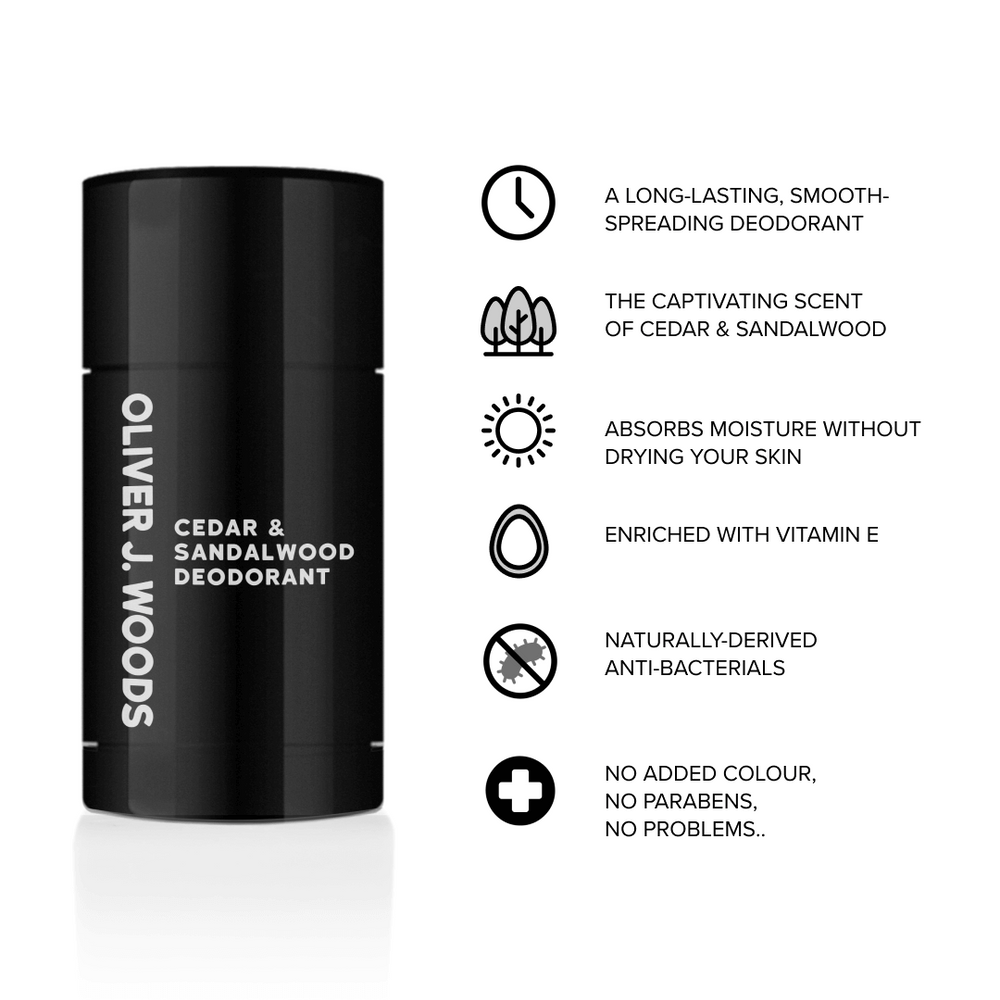 
                  
                    Cedar & Sandalwood Deodorant
                  
                