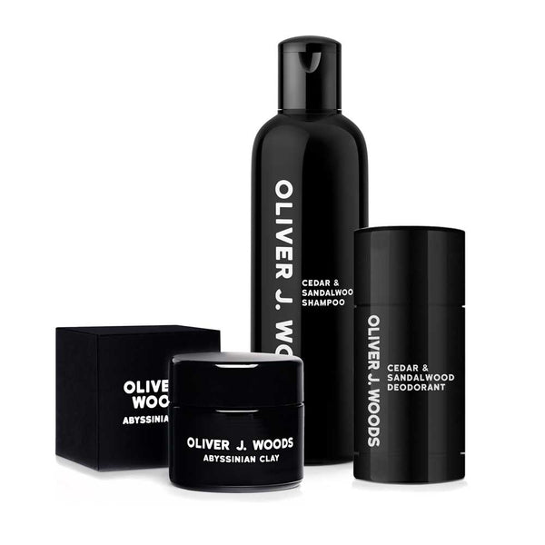 Abyssinian Clay, Cedar & Sandalwood Shampoo and Cedar & Sandalwood
