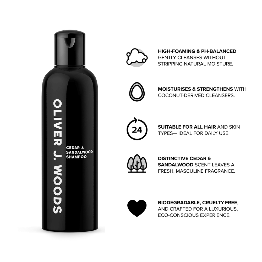 
                  
                    Cedar & Sandalwood Shampoo
                  
                