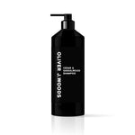A hydrating, high-foam luxury men's Shampoo. Stimulates hair, naturally PH balanced, with a scurrilous scent of Cedar & Sandalwood